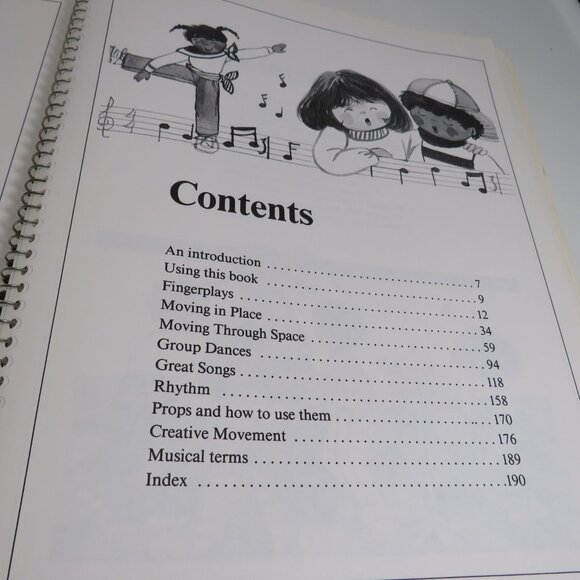 (4) Songs & Finger Plays Books ENG/SPANISH on some books SPIRAL BOUND - Picture 10 of 14